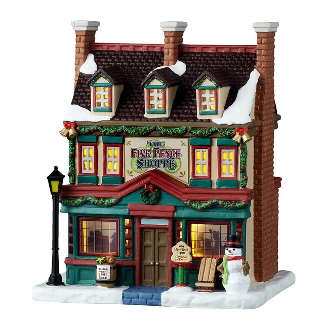 lemax-the-five-pence-shoppe-boutique-miniature-caddington image 1