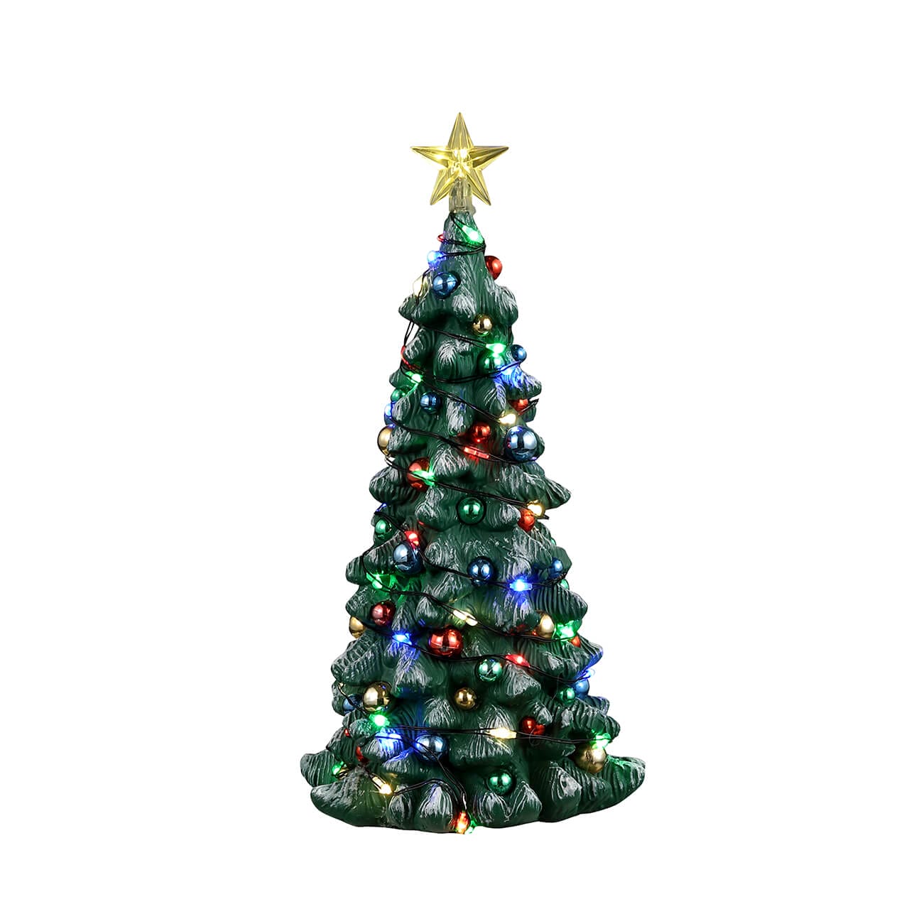 lemax-snowy-christmas-tree-sapin-de-no-l-miniature-lumineux-enneig image 4