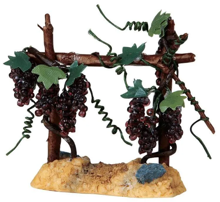 lemax-valley-vineyard-merlot-grapes-figurine-miniature-vignoble image 1