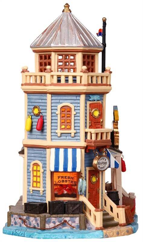 lemax-rusty-pelican-restaurant-market-miniature-bord-de-mer image 2