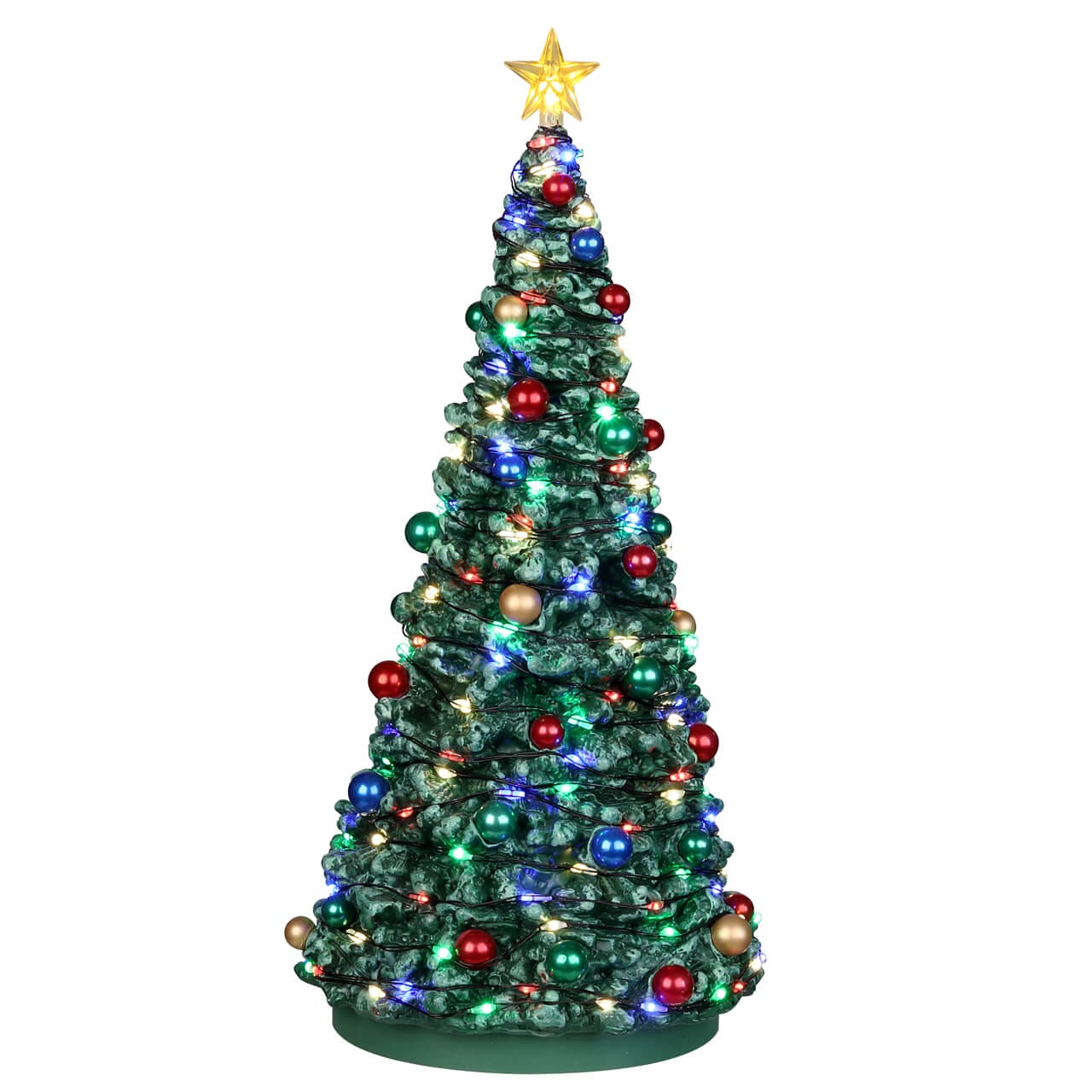 lemax-outdoor-holiday-tree-grand-sapin-miniature-lumineux-multicolore image 1