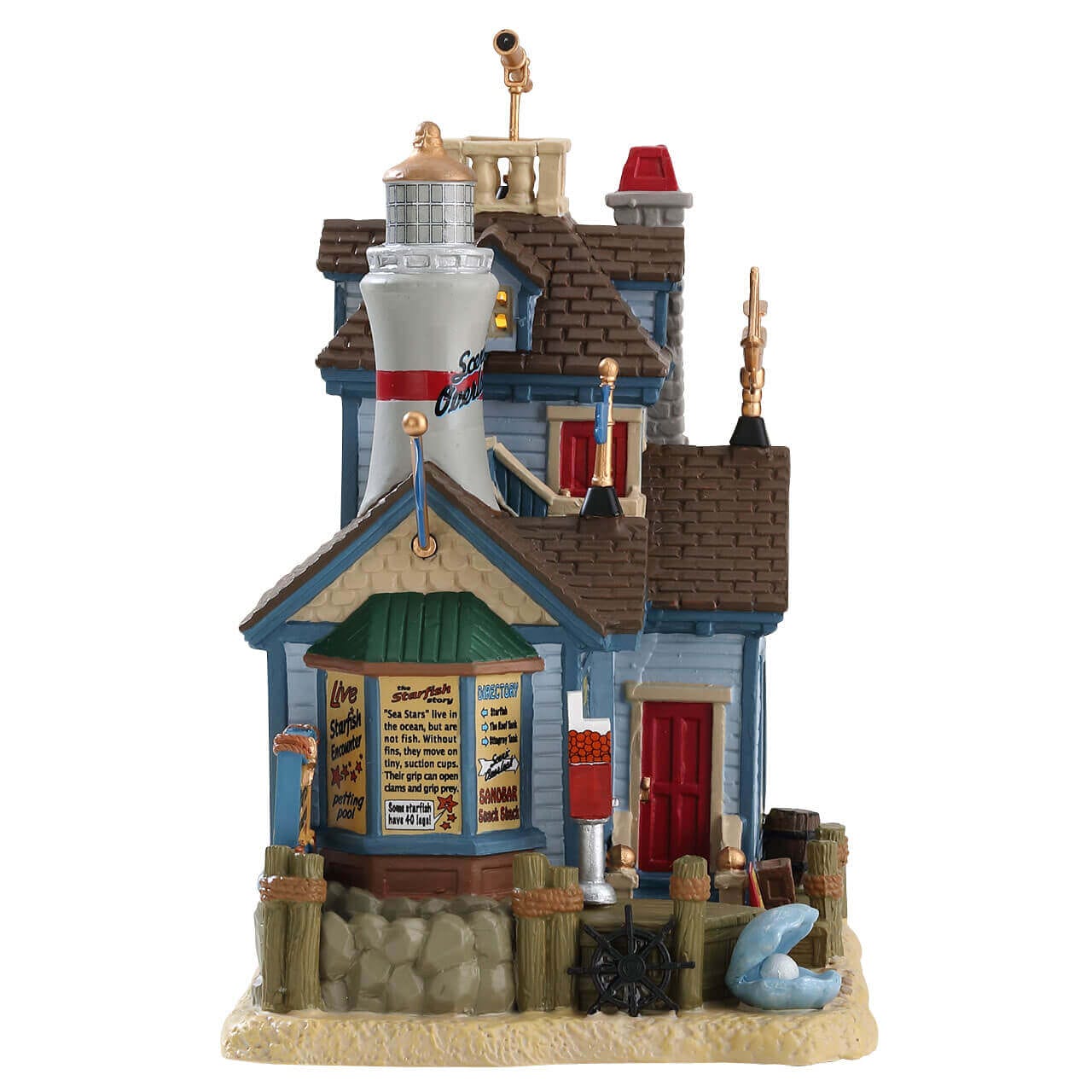 lemax-ocean-bay-youth-aquarium-aquarium-miniature-village image 3