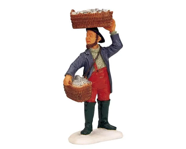 lemax-the-day-s-catch-figurine-de-p-cheur-miniature image 1