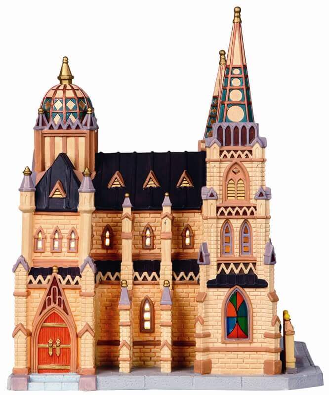 lemax-carrington-cathedral-cath-drale-miniature-illumin-e-village-de-no-l image 3