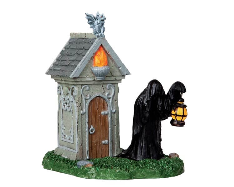 lemax-graveyard-sentry-figurine-spooky-town-halloween image 1
