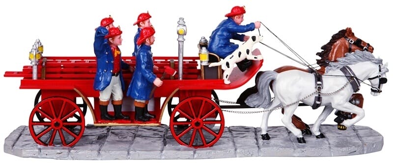 lemax-hook-ladder-miniature-camion-de-pompiers image 3