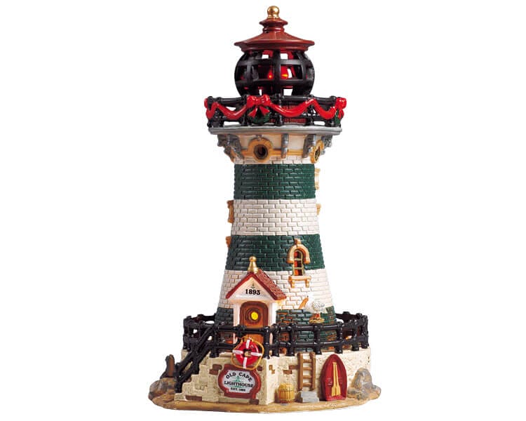 lemax-old-cape-lighthouse-phare-miniature-de-village image 1