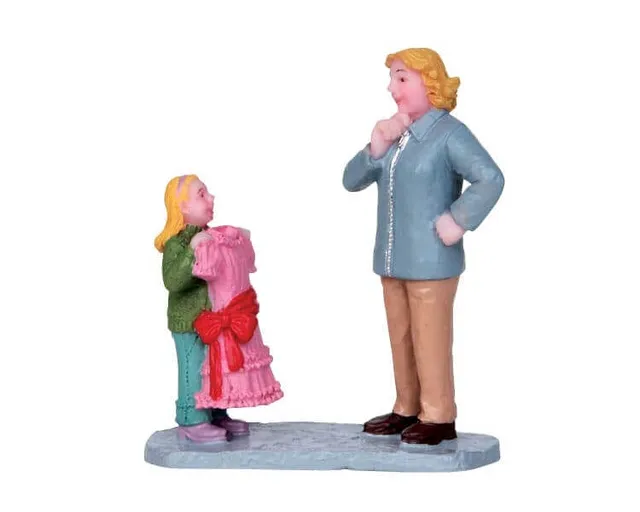 lemax-pretty-dress-mommy-figurine-miniature-de-collection image 1