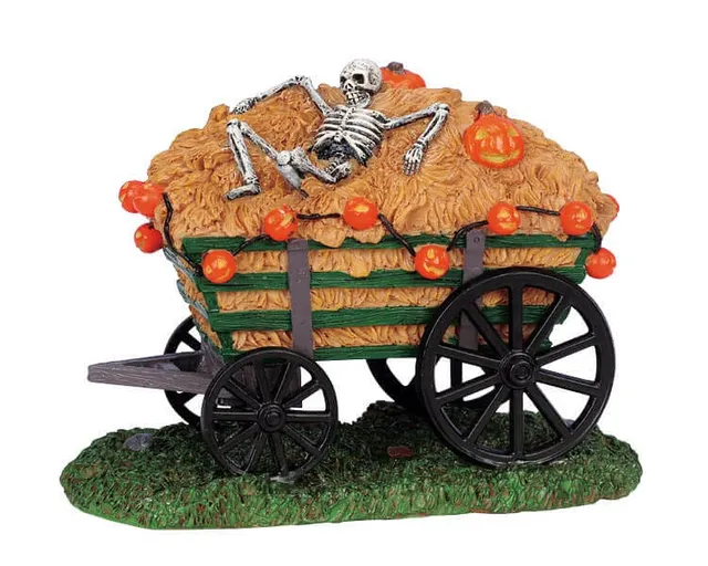 lemax-spooky-haywagon-figurine-miniature-spooky-town image 1