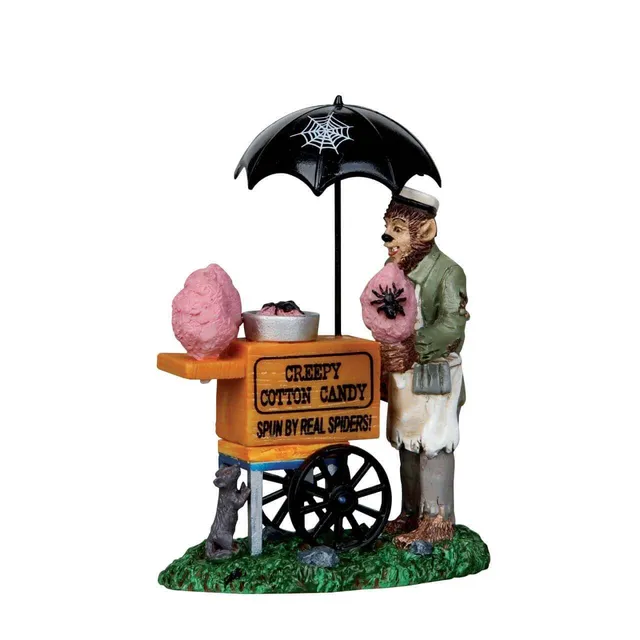 lemax-spooky-town-creepy-cotton-candy-stand-miniature image 1