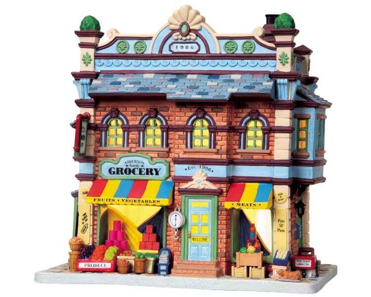 lemax-anderson-family-grocery-store-b-timent-miniature-lumineux image 1