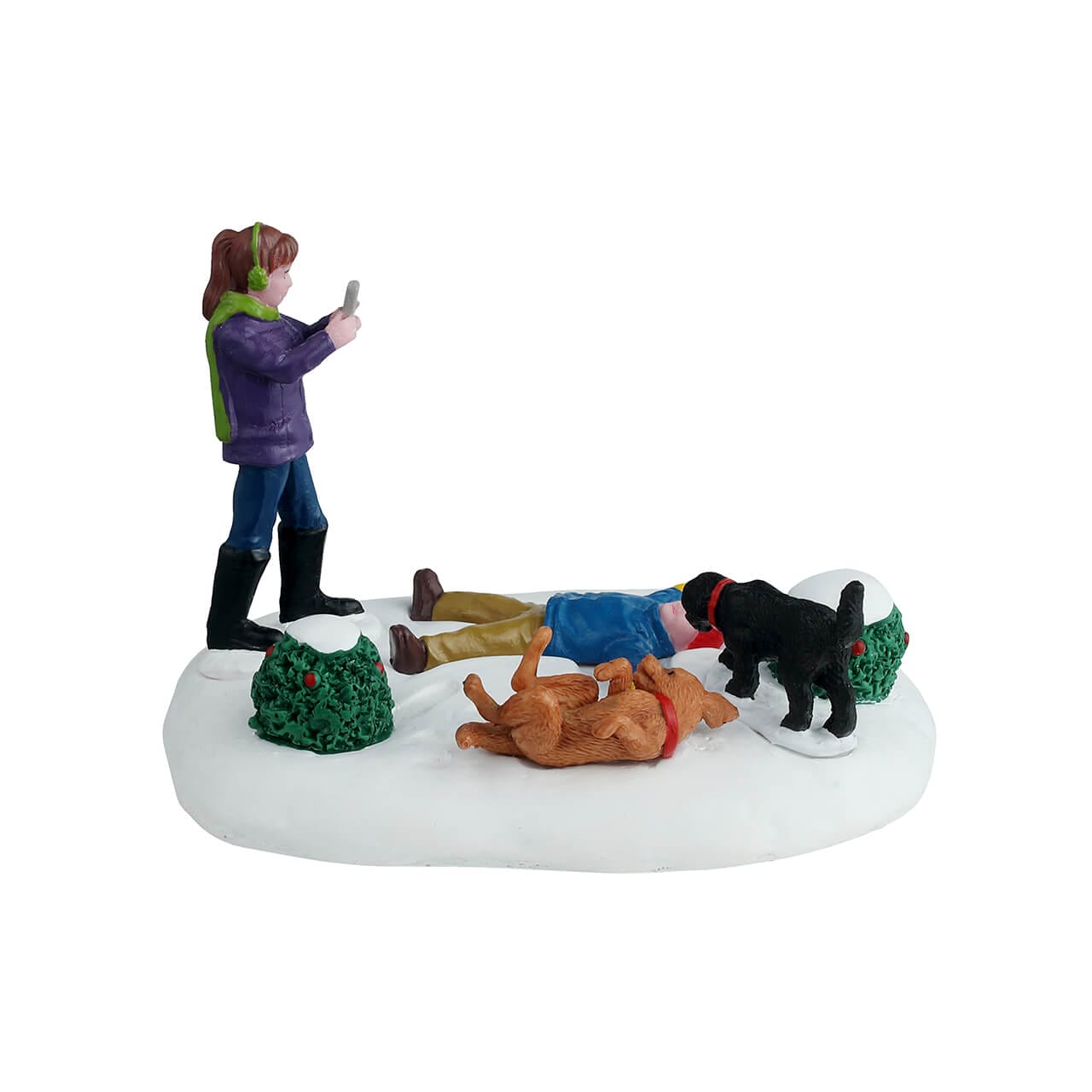lemax-snow-angel-s-best-friend-figurine-miniature-vail-village image 4