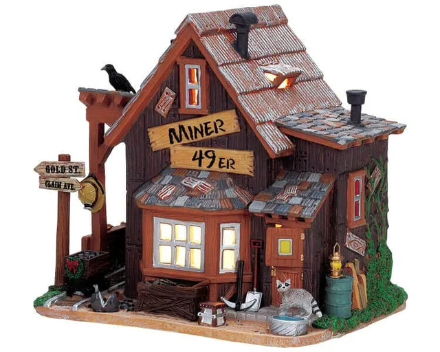 lemax-miners-shack-cabane-de-mineurs-miniature image 1