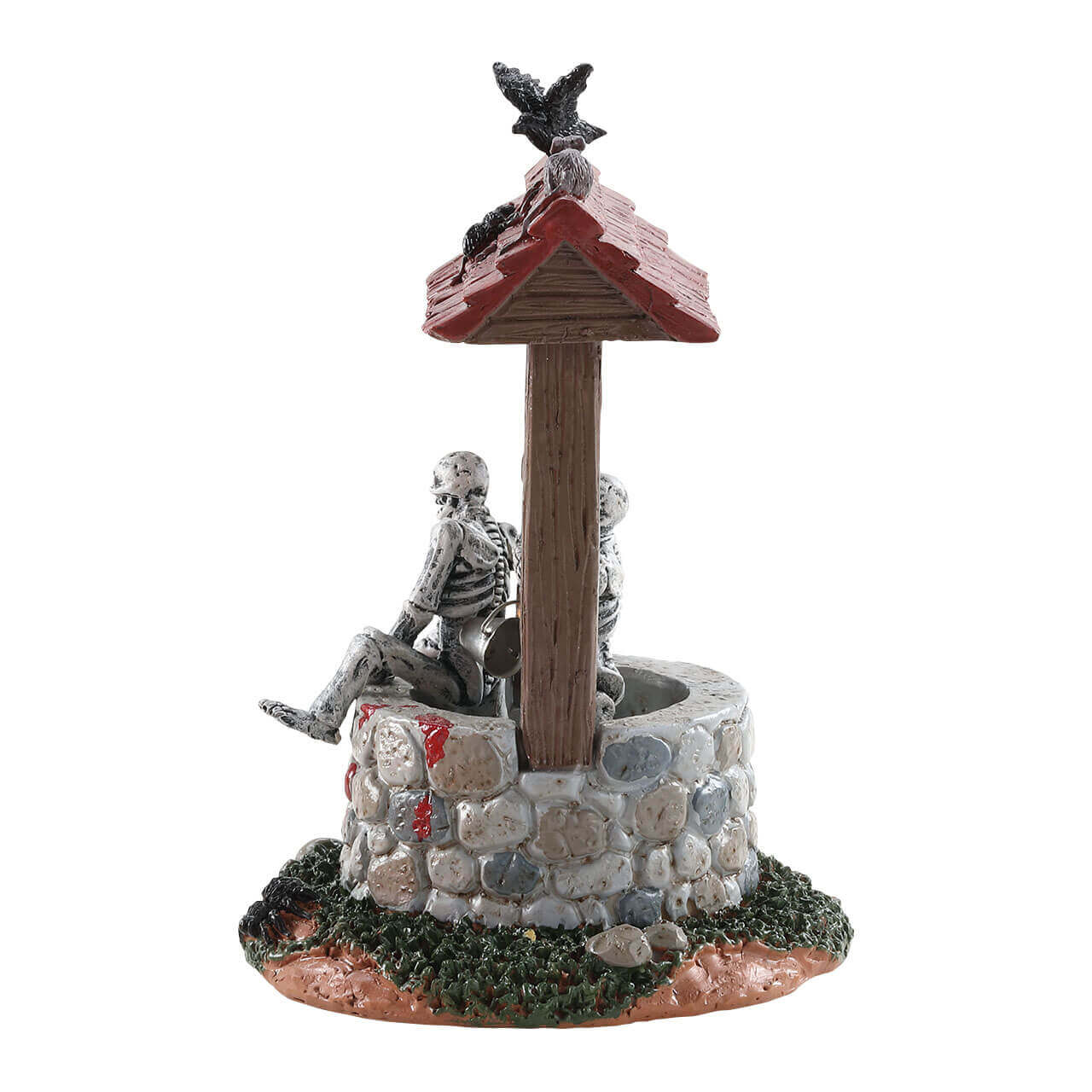 lemax-spooky-town-ghouls-in-well-puits-hant-miniature image 2