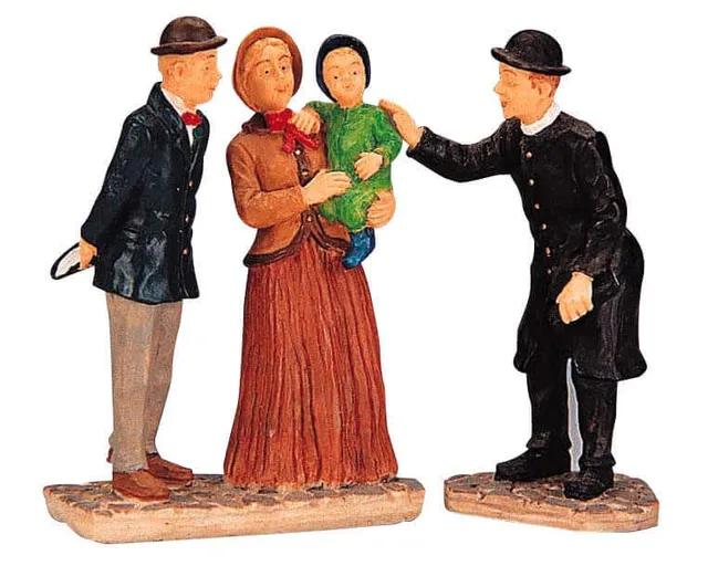 lemax-hello-reverend-figurine-miniature-pasteur image 1