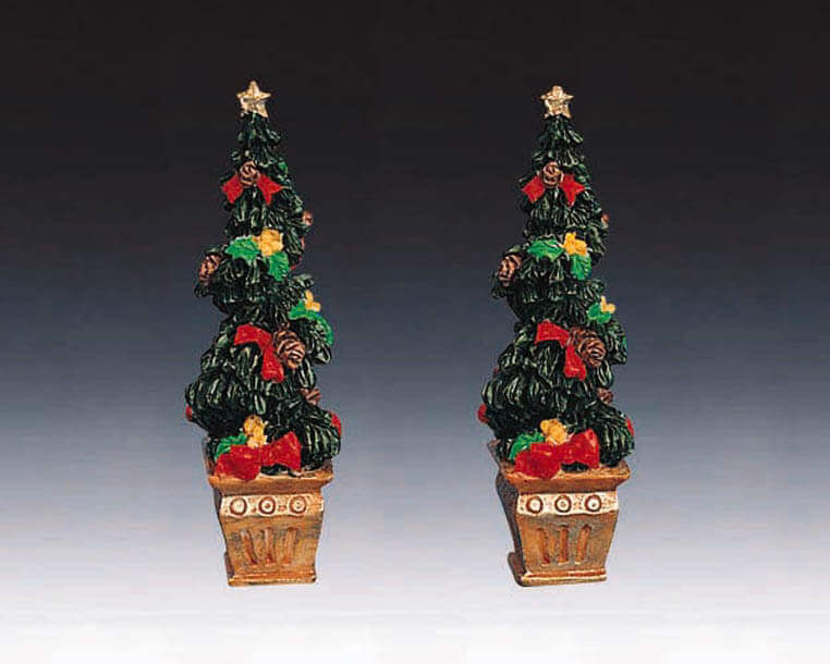 lemax-swirl-shaped-tree-sapin-torsad-miniature-de-no-l image 1