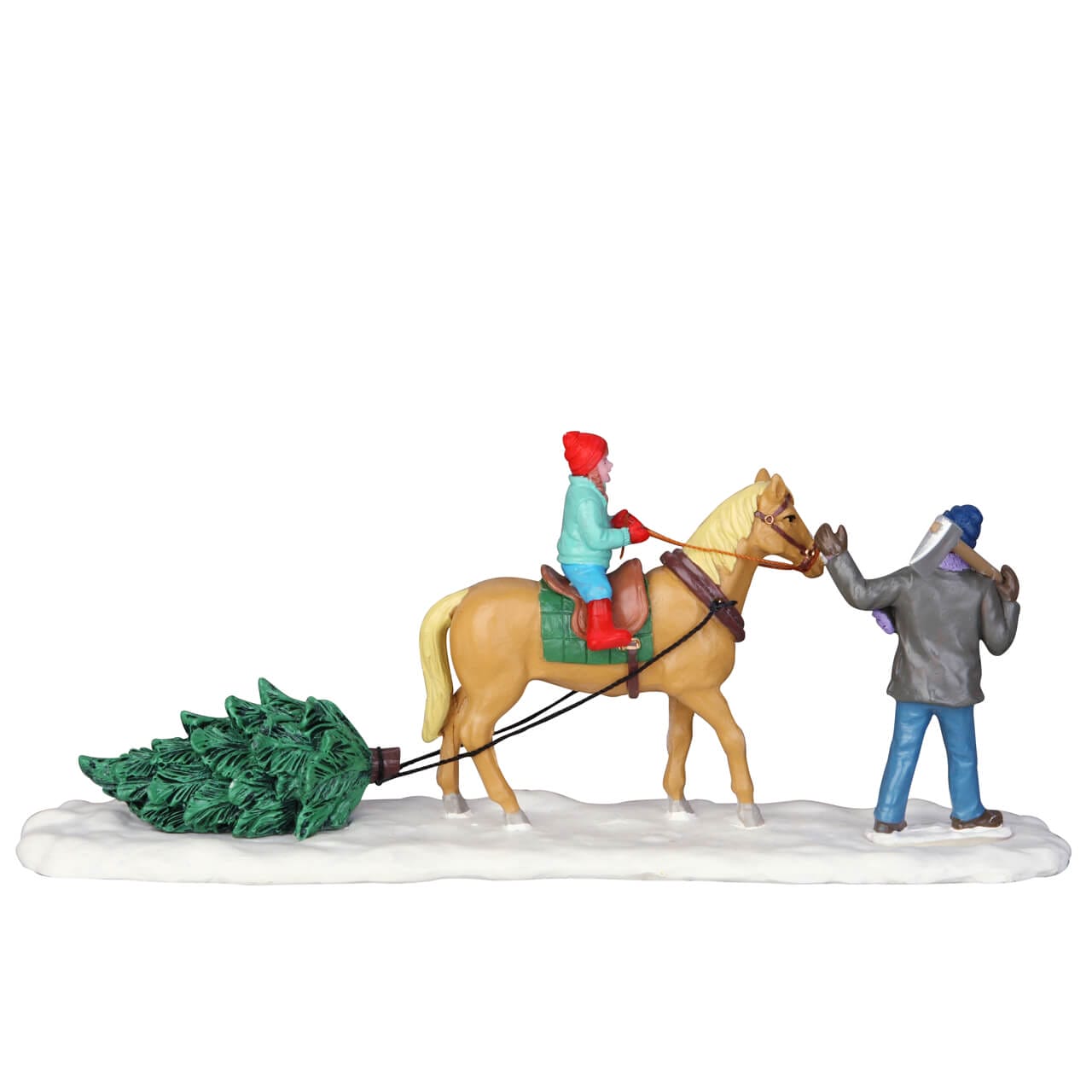 lemax-christmas-on-horseback-figurine-cavali-re-de-no-l image 4