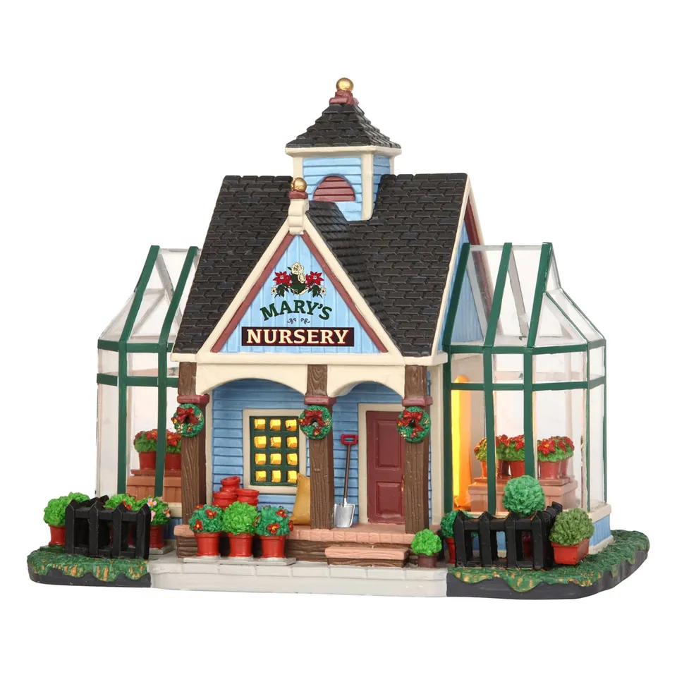 lemax-mary-s-nursery-miniature-cr-che-de-collection image 1