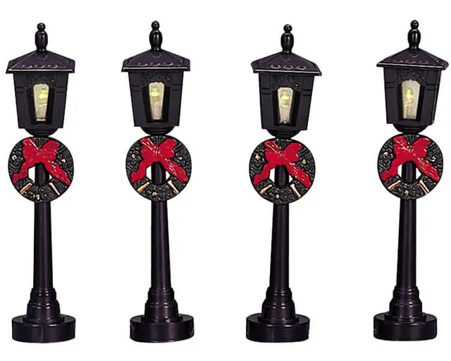 lemax-street-lamp-lampadaire-miniature-pour-village image 1