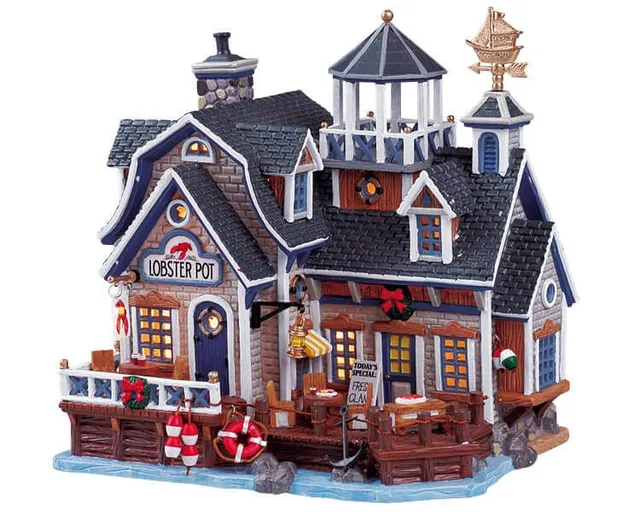 lemax-lobster-pot-restaurant-homard-village-miniature image 1