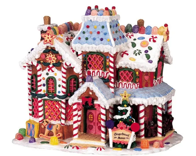 lemax-gingerbread-manor-manoir-pain-d-pices-sugar-n-spice image 1