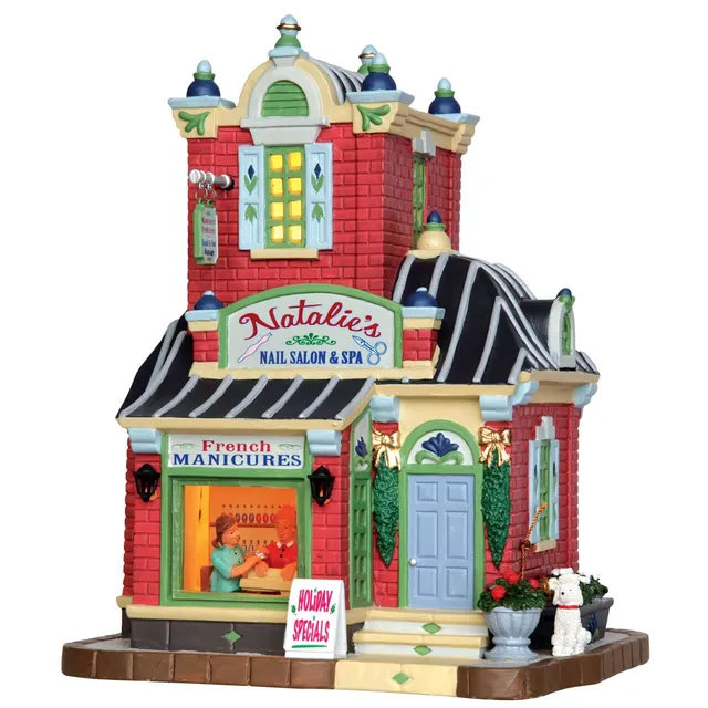 lemax-natalie-s-nail-salon-spa-boutique-miniature-caddington image 1
