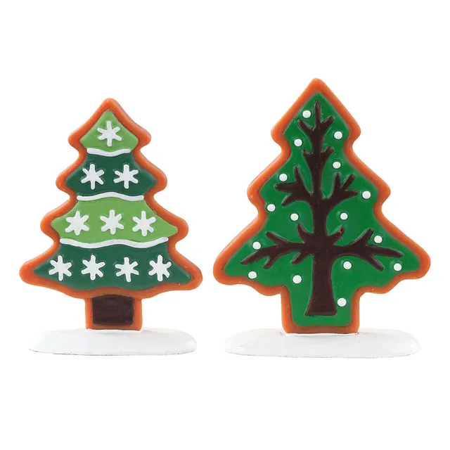 lemax-sugar-cookie-trees-miniatures-d-coratives-sapins-biscuits image 1