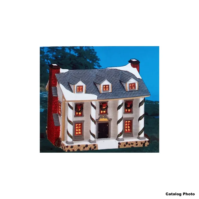 lemax-dr-caswell-s-residence-maison-miniature-de-village image 1