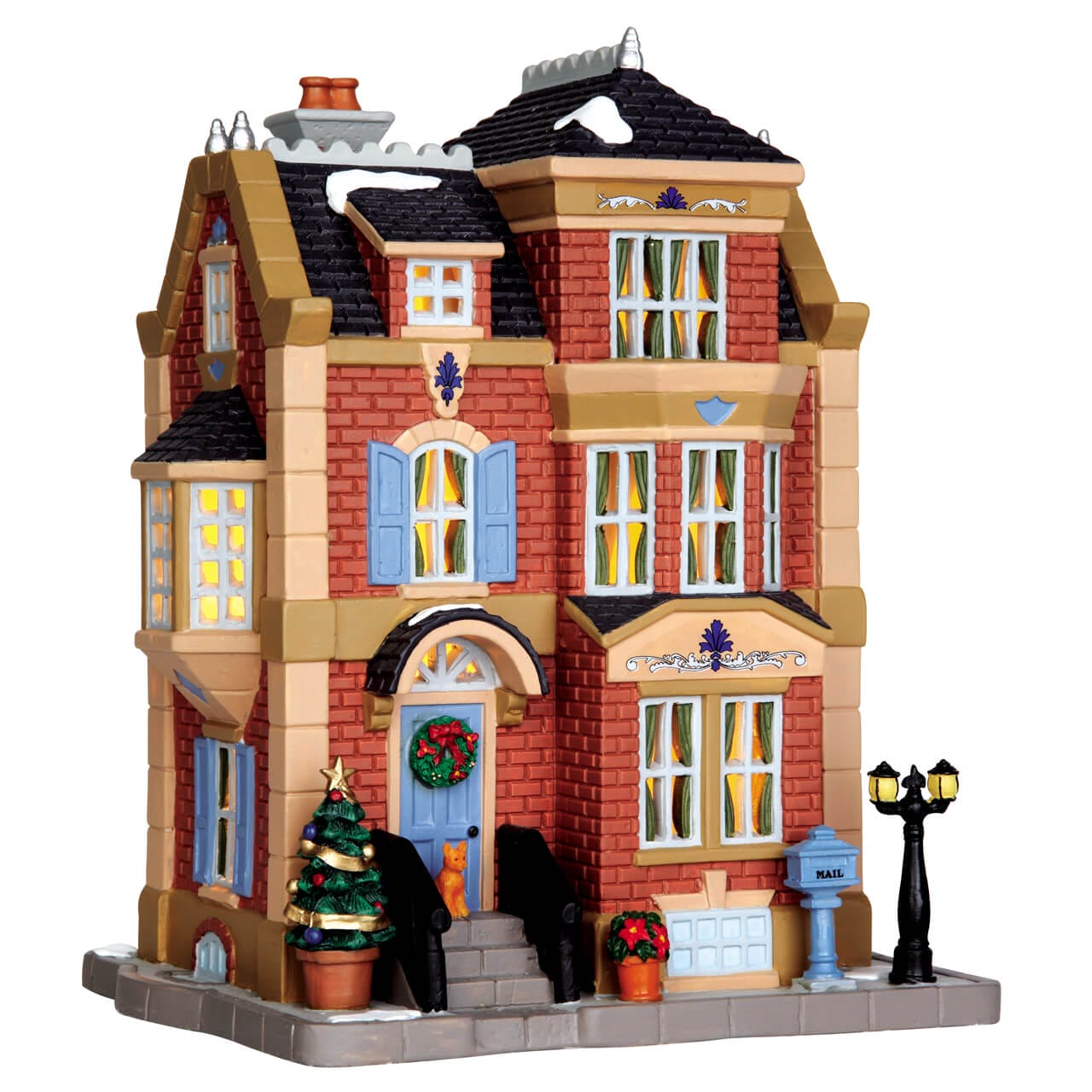 lemax-andrews-residence-maison-miniature-village-de-no-l image 4
