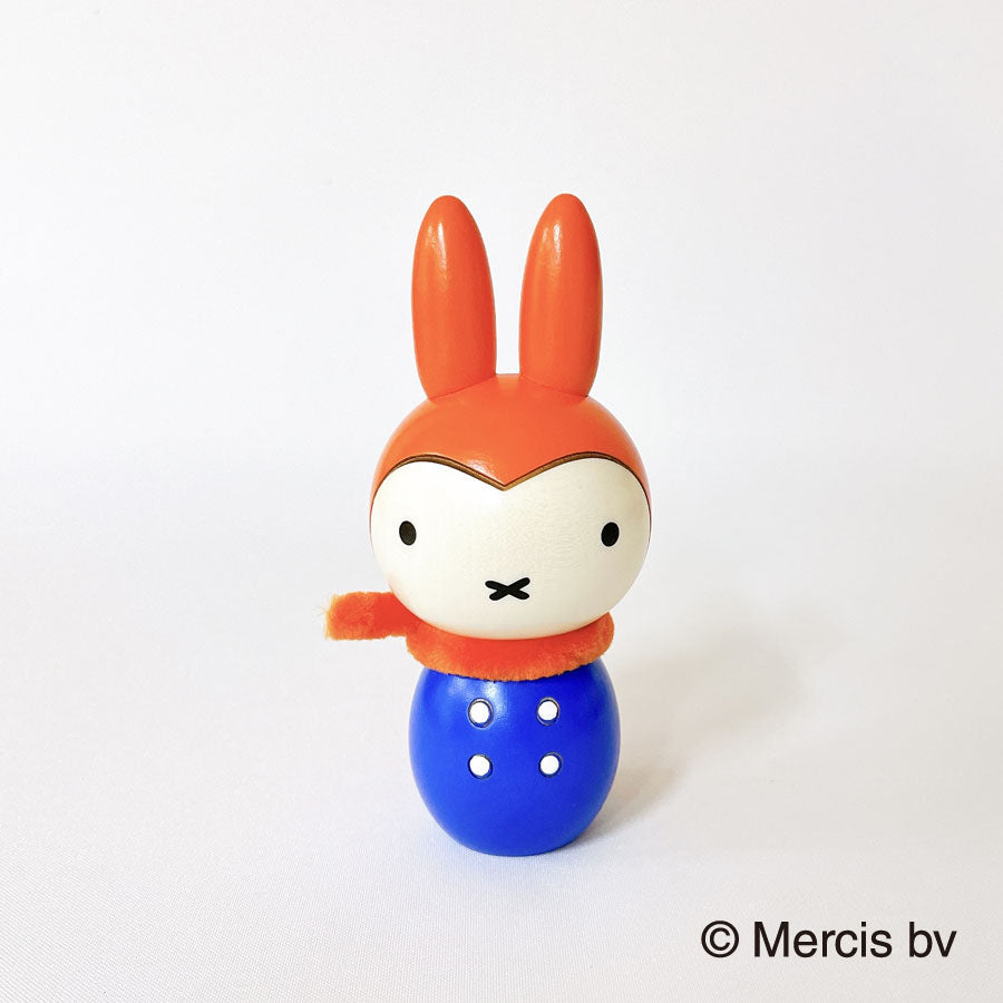 usaburo-kokeshi-miffy-yuki-no-hi-snow-day-kokeshi-13-cm image 1