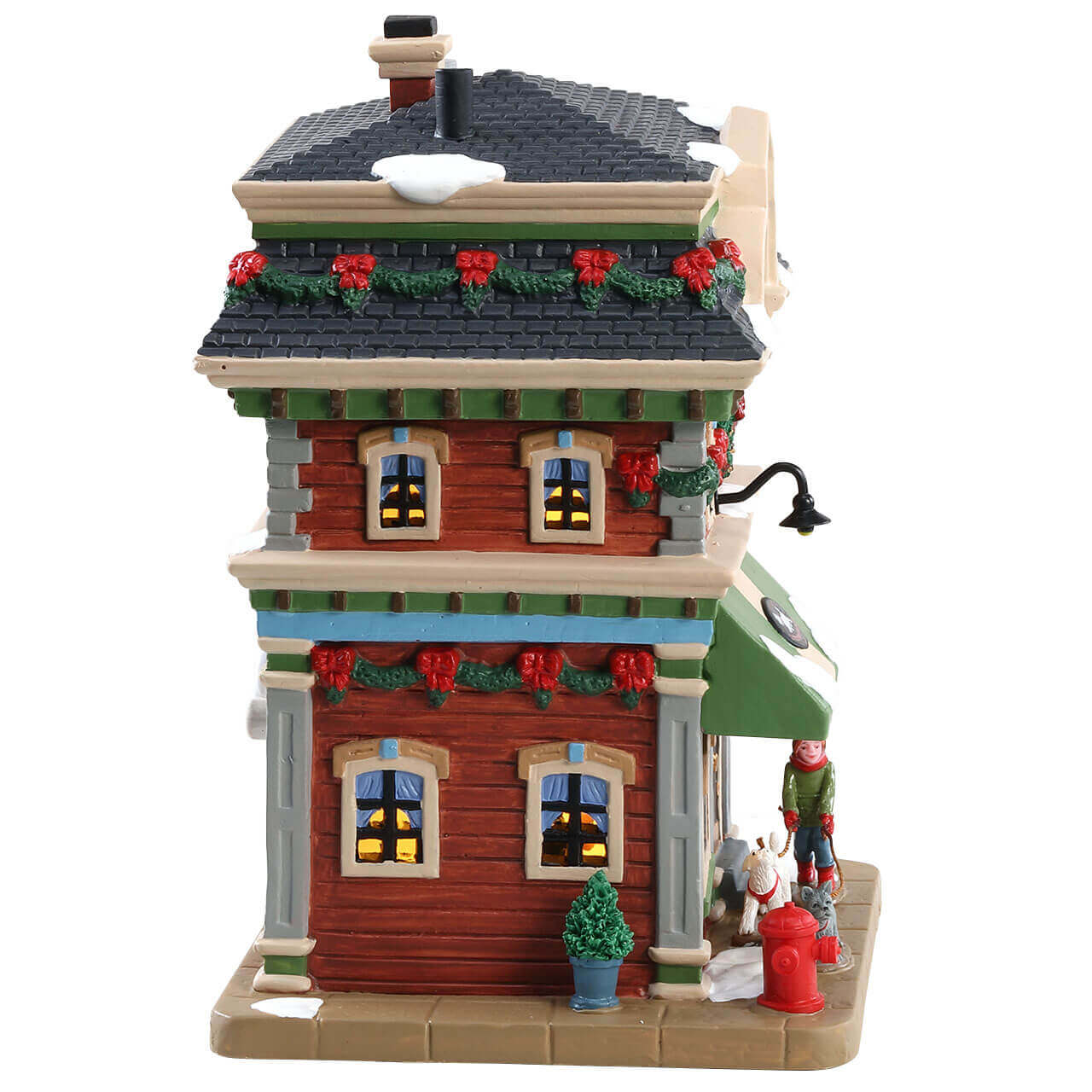 lemax-dog-walking-agency-figurine-sc-ne-village-de-no-l image 3