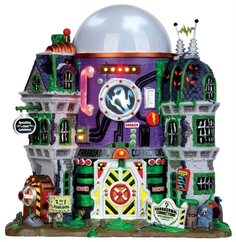 lemax-ghost-containment-building-b-timent-miniature-spooky-town image 1