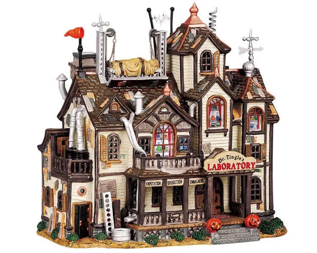 lemax-dr-tingle-s-laboratory-b-timent-hant-spooky-town image 1