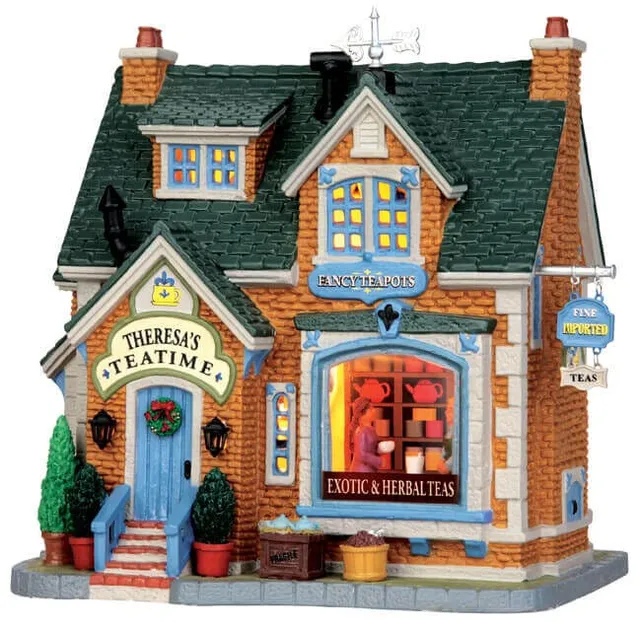 lemax-theresa-s-teatime-figurine-miniature-go-ter image 1
