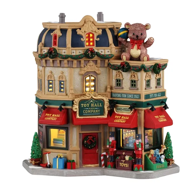 lemax-toy-hall-and-company-b-timent-lumineux-santa-s-wonderland image 1