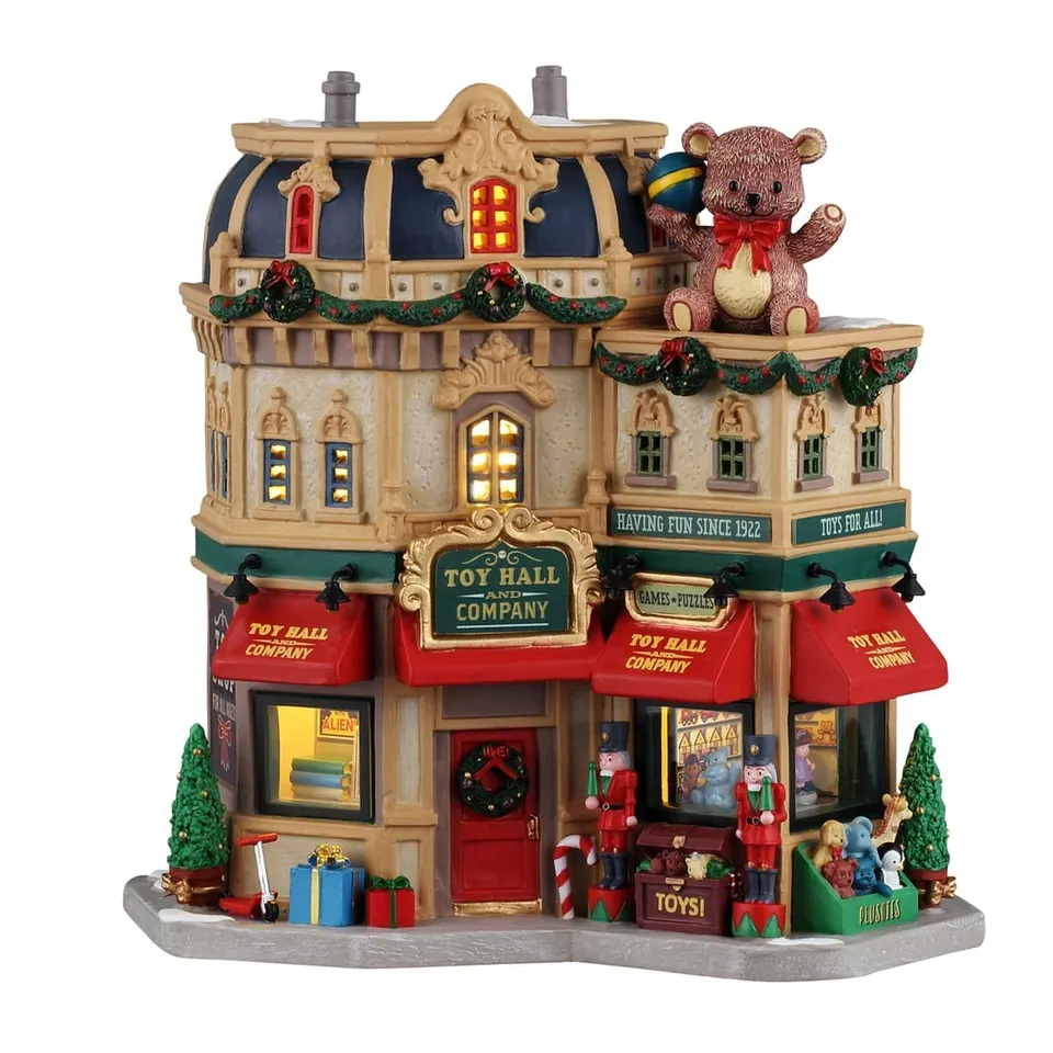 lemax-toy-hall-and-company-b-timent-lumineux-santa-s-wonderland image 1