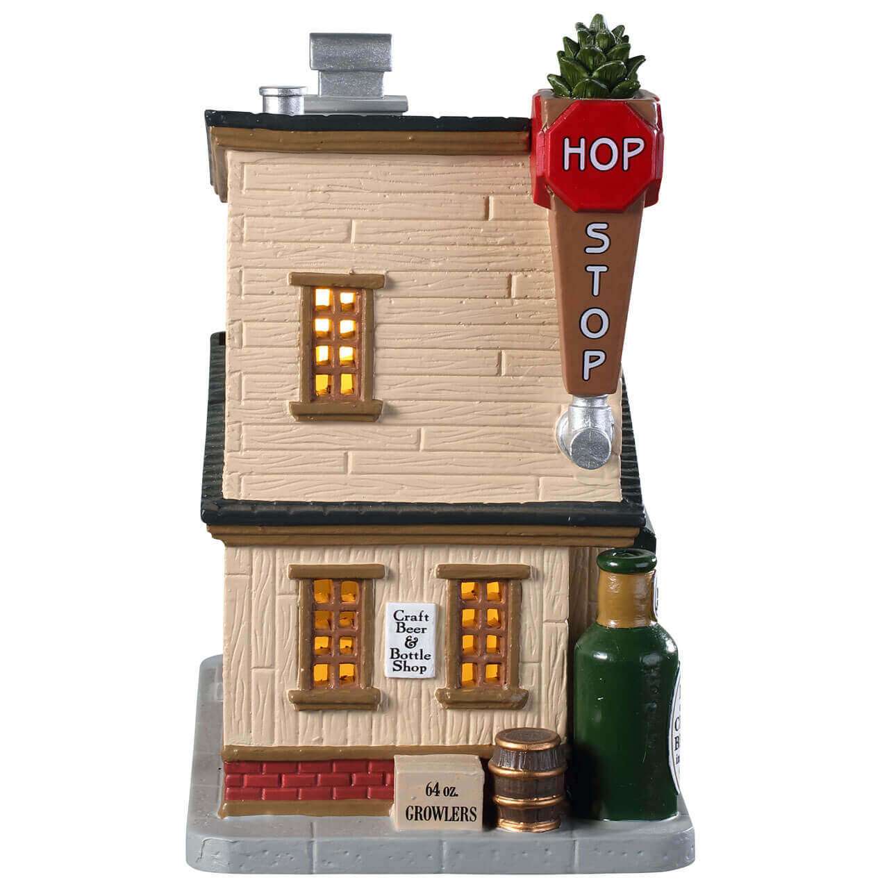 lemax-the-hop-stop-boutique-bi-re-miniature-village image 3
