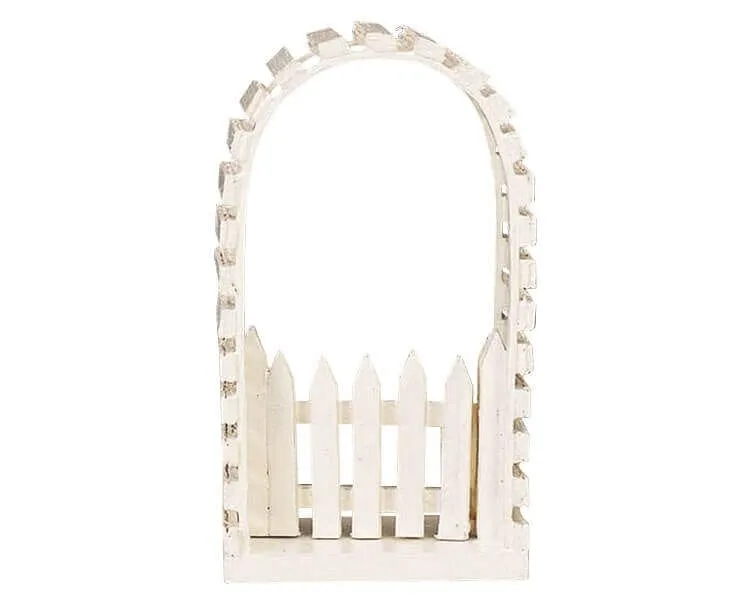 lemax-wooden-arbor-accessoire-arche-en-bois-village image 1