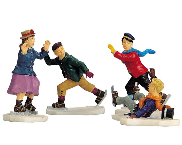 lemax-ice-skating-follies-figurine-miniature-patinage image 1