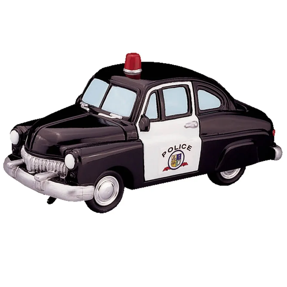 lemax-police-squad-car-v-hicule-miniature-de-village image 1