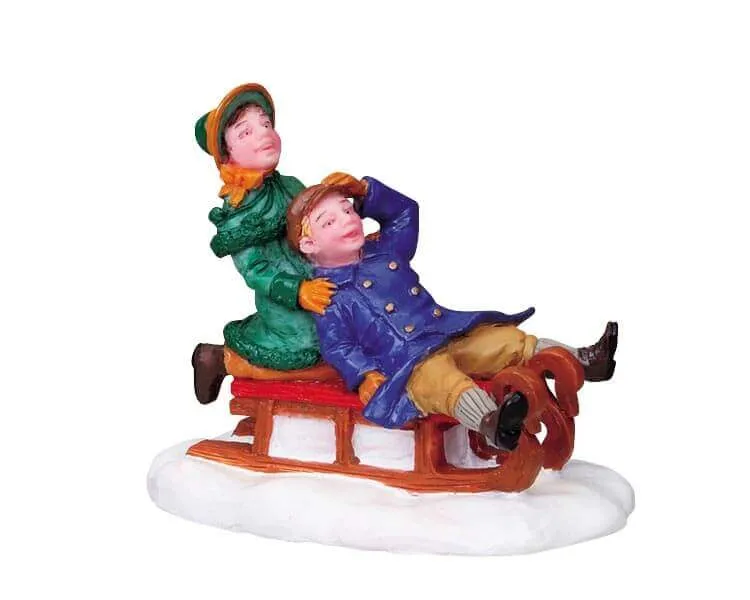 lemax-victorian-sled-figurine-miniature-tra-neau-victorien image 1