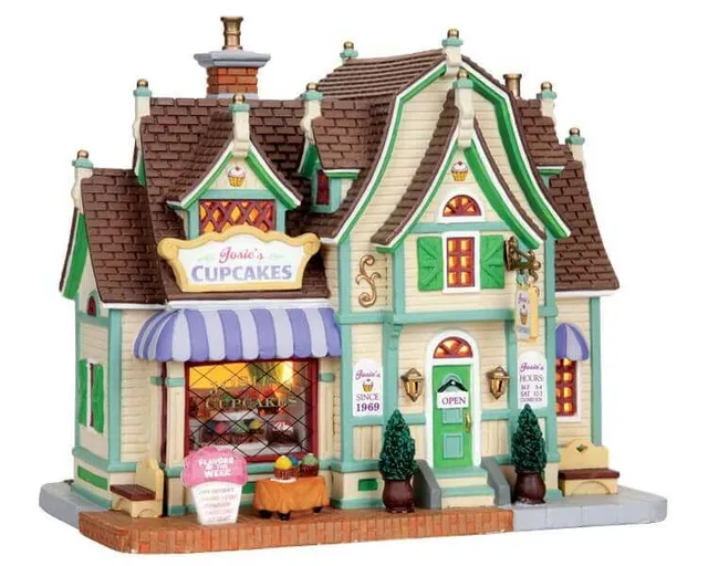lemax-josie-s-cupcakes-boutique-miniature-gourmande image 1