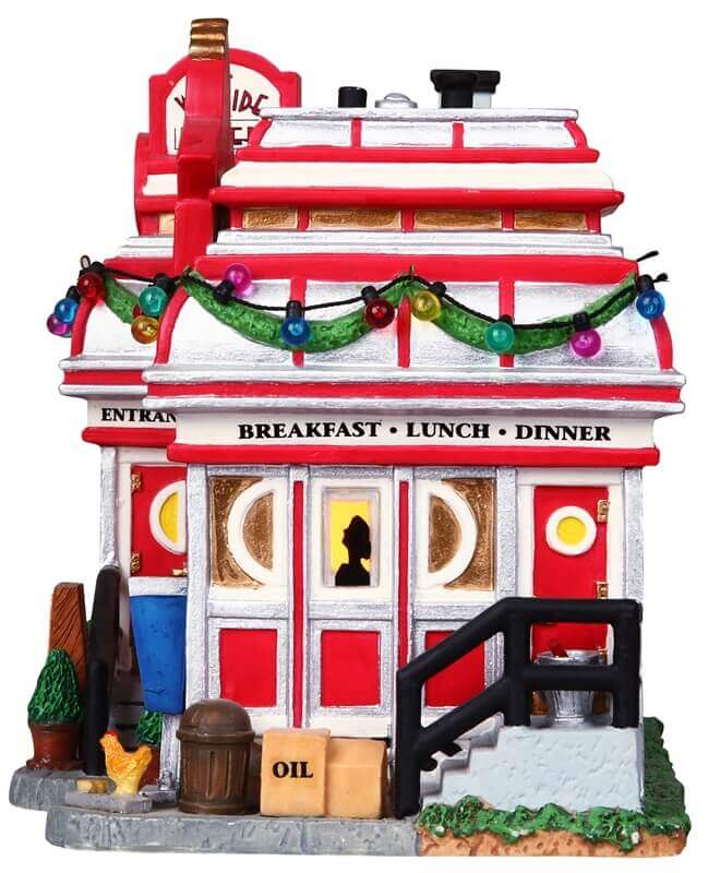 lemax-wayside-diner-b-timent-miniature-de-collection image 2