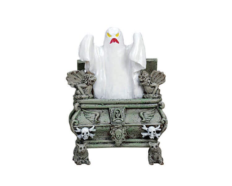 lemax-glowing-haunted-crypt-crypte-hant-e-lumineuse-spooky-town image 1