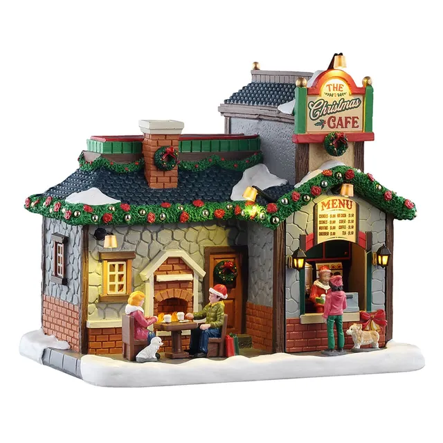 lemax-the-christmas-caf-caf-miniature-lumineux-caddington image 1