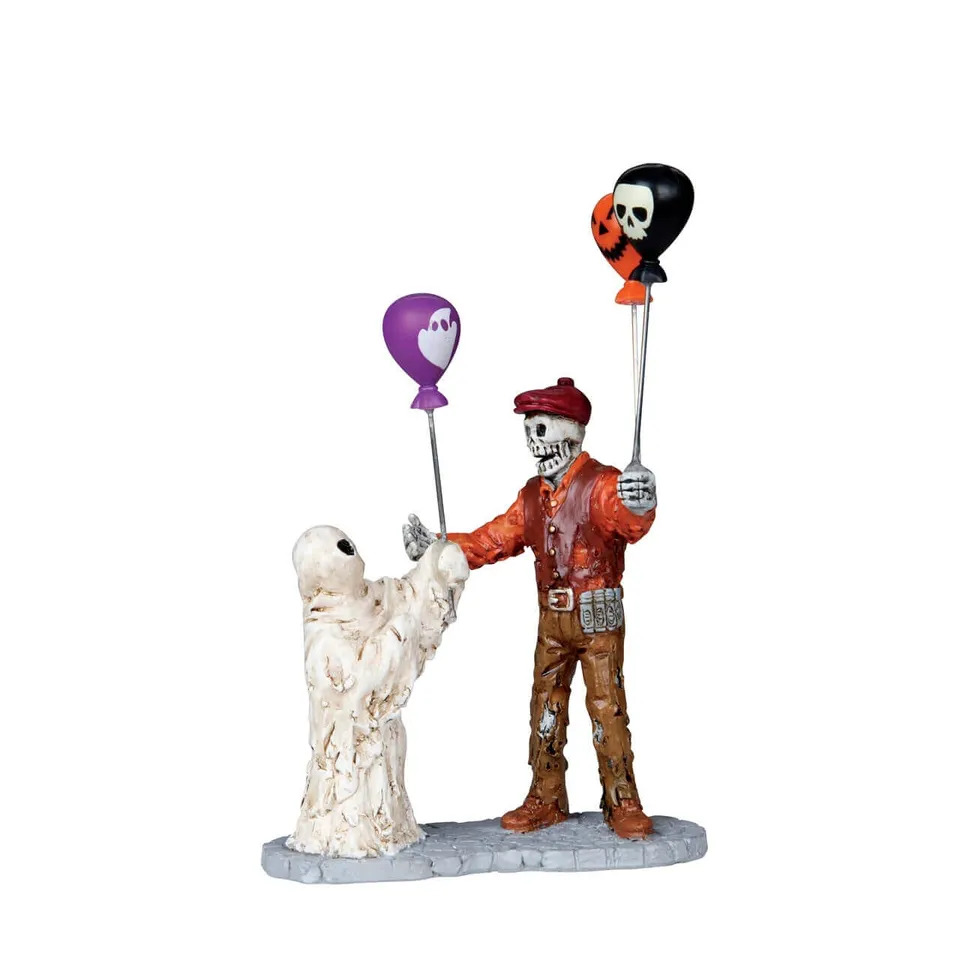 lemax-boolloon-seller-vendeur-de-ballons-spooky-town-miniature image 1
