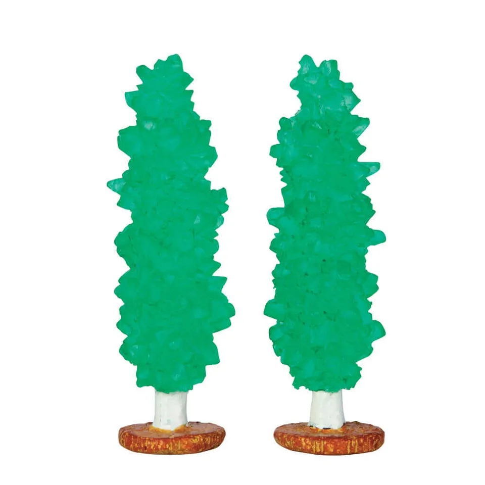 lemax-rock-candy-tree-set-de-2-sapins-miniatures-sugar-n-spice image 1