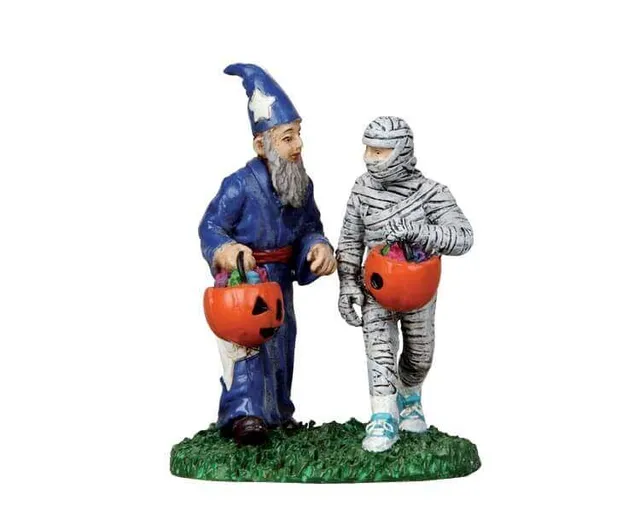 lemax-treat-hunters-figurine-miniature-spooky-town-de-collection image 1