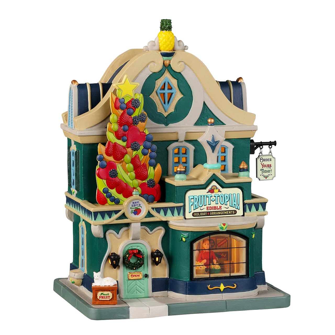 lemax-fruit-topia-boutique-fruits-caddington-miniature image 1