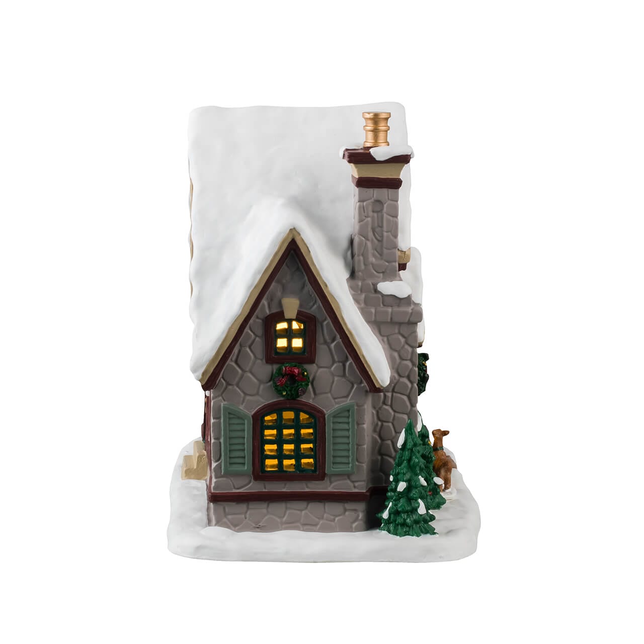 lemax-white-christmas-caddington-village-maison-illumin-e-neige image 2